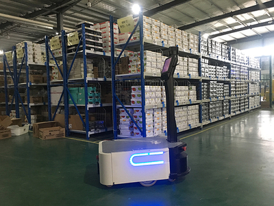 电商物流搬运机器人 智能化仓储的引擎