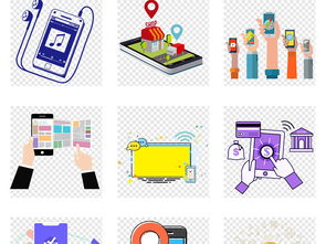 卡通扁平化设计 科技生活与电子商务的视觉新风尚